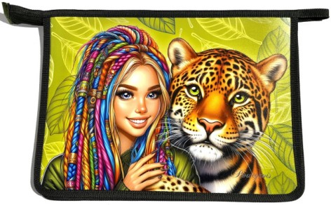 Папка на молнии А4+, Р0244