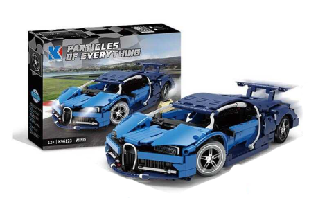 Конструктор на радіокеруванні "Спортивний автомобіль" 44x34x9 см