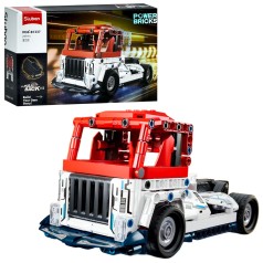 Конструктор SLUBAN авто серія, трейлер, 247дет, в кор-ці, 30-19-6,5см 