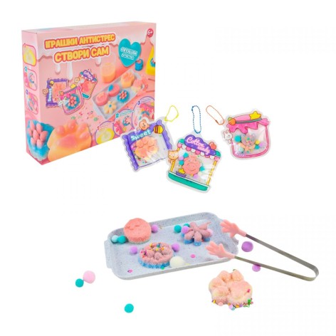 Набор для творчества ТАБА-СКВИШ, пошаговая инструкция на рус. языке. в коробке 30,2*25,*6 см