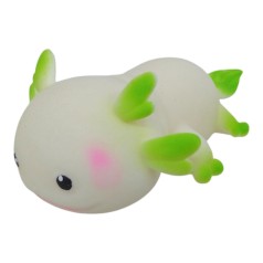 Игрушка-антистресс "Аксолотль" (11 см) кремовый