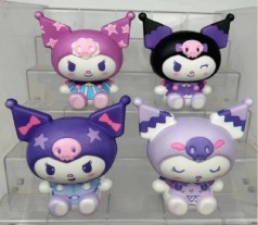 Сквіш-антистрес  "KUROMI" ароматизований, висота - 12 см, мікс видів 