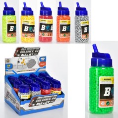 Кульки 2000шт, в колбі 14,5см /8/96/12шт в кор. 25,5-15-20см