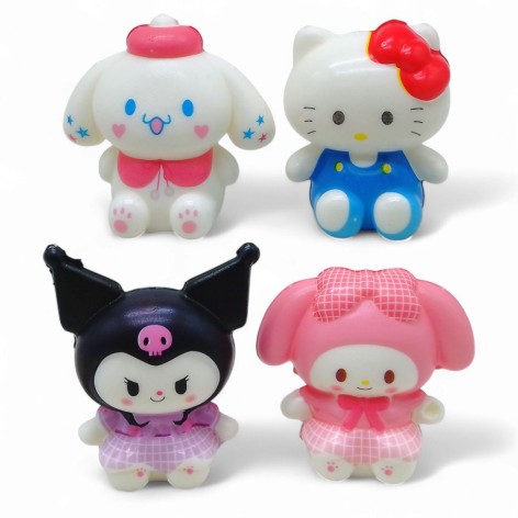 Игрушка-сквиш "Аниме персонажи Sanrio" (8 см) микс видов