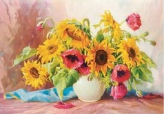 Алмазна мозаїка за номерами 40*50 