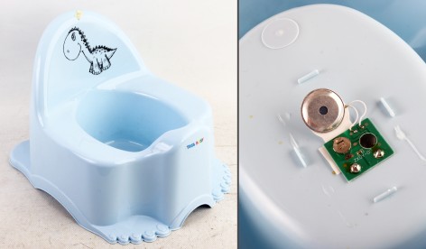 УЦЕНКА 30% Горщик з музичною шкатулкою 