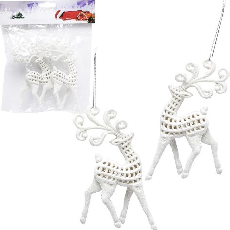 Набор елочных украшений 2шт 