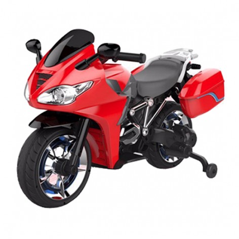 Електромобіль дитячий T-7221 Red мотоцикл 12V4.5AH мотор 2*14W 110*56*70
