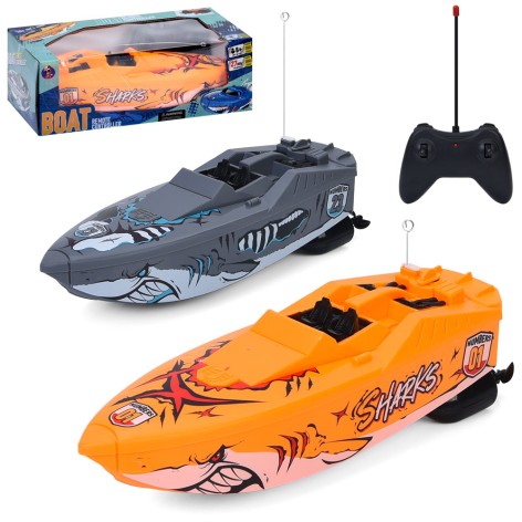 Катер Р/К , 26см, 2 вида, на бат-ц, в кор-ц, 26-9,5-12см /24/