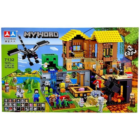 Конструктор "Майнкрафт/Minecraft" 1415 деталей