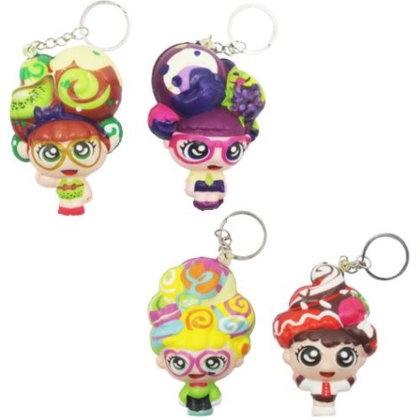 Сквіш брелок дівчинка