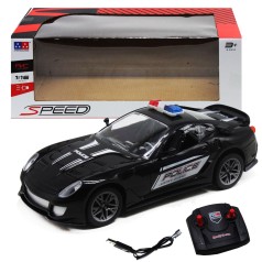 Радиоуправляемая машина UD 2502 A черная полицейская