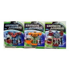 Трансформер TF, робот 14см+машина, 3 вида, на листе, 21,5-28,5-5см /72/