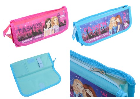 Пенал дитячий Kidis Super Model з резинками та одним відділенням