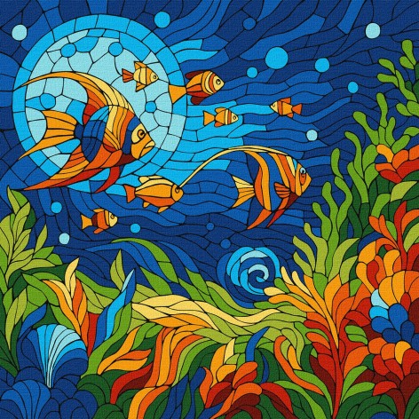 Набір для розпису по номерах Ideyka 