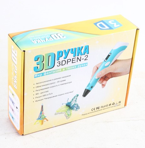 УЦЕНКА 40% 3D Ручка -2 с LED экраном 5V DX006 USB ,в кор.