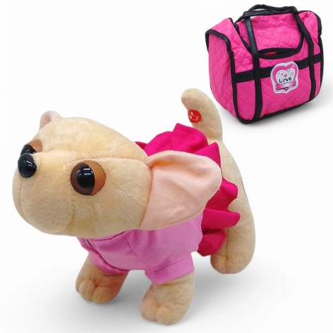 М'яка іграшка "Собачка чихуахуа", гавкає (вид 5)