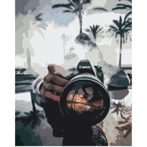 Картина за номерами "Фотограф невидимка" ????