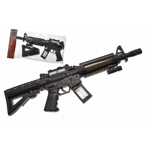 Автомат с 3D подсветкой, черный (50 см)