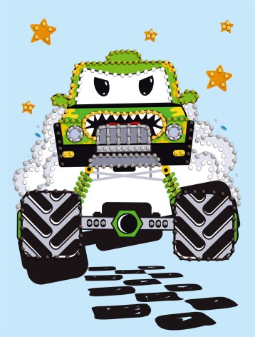 Набір з алмазною мозаїкою (вибірковою) 