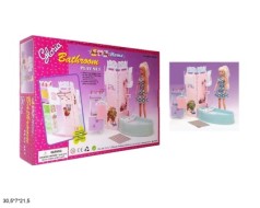 Набір лялькових меблів Gloria ванна кімната (21013)