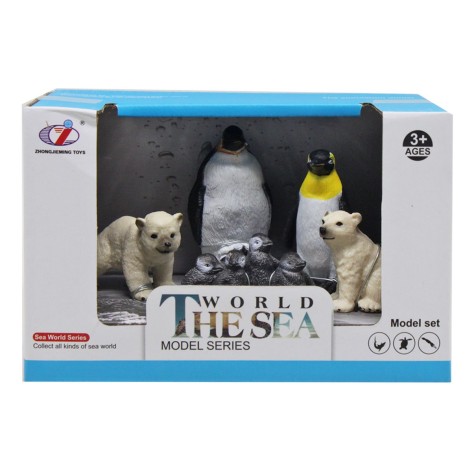 Набор фигурок "World Model Series: Пингвины" (вид 1)