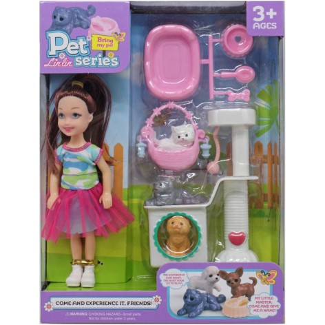 Кукла шатенка