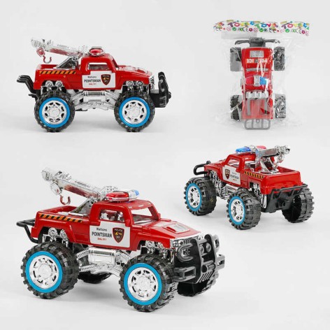 Джип полиция, инерционный механизм, в п/э 