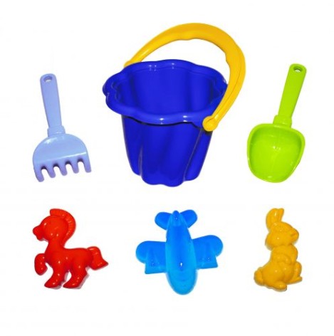 Пісочний набір "Ромашка" №1 (синій)