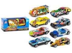 Машинка 8 видів, металопластик, в кор  МІКС 