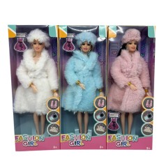 Кукла 30см, 3 цвета, в кор-це, 12-32,5-4,5см 