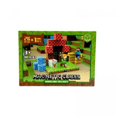 Магнитный конструктор в коробке