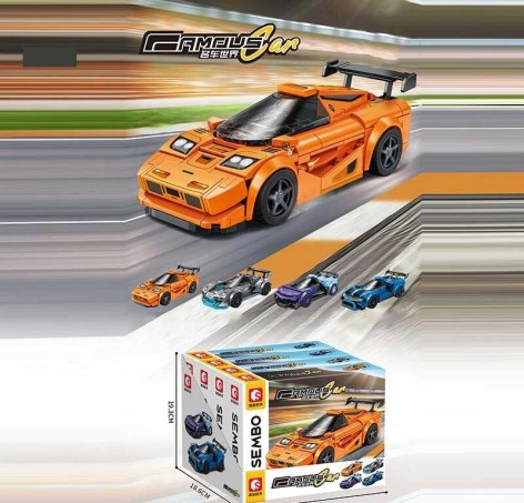 Конструктор /18/72/4шт в кор. 180 дет. 24*19*5 см