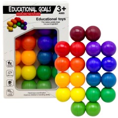 Игрушка-антистресс "Молекула" (разноцветные шарики)