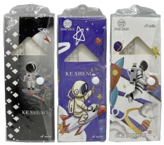 Набір лінійок Космонавт 4шт (лін.- 20см, трикут-к-2шт., транс-р)