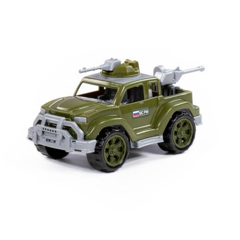 Машинка игрушечная пикап военная 