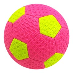 Мяч футбольный детский малиновый