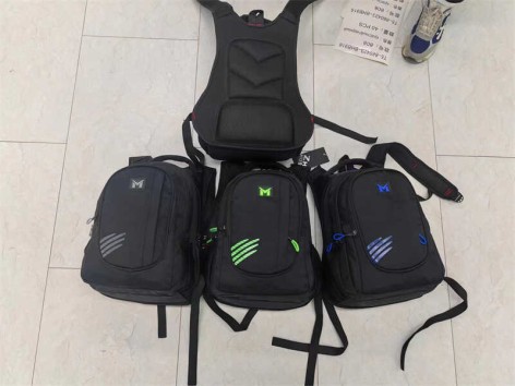 Рюкзак 3 види, регульовані ремінці, 3 відділення, ортопедична спинка, розмір 33х14х46см, бокові кишені, в п/е, мікс видів 