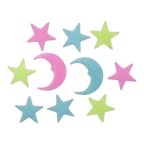 Наклейки флуоресцентні (фігурні) м.2368A-2