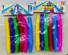 Іграшка Pop Tube набір 6 шт., Мікс кольорів, 14 см