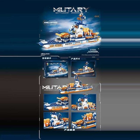 Конструктор 393дет. в кор. 36*25*8см /48-2/