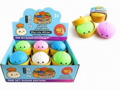 Іграшка-антистрес "Squeezy Dumplings"(м'який пельмень), великий матовий, вага 125-130 грам. розмір 8.5-9 см , /12/144/12шт в упак.