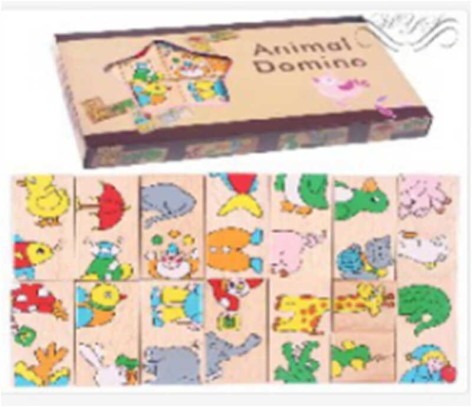 Деревянная логическая игра в кор. 