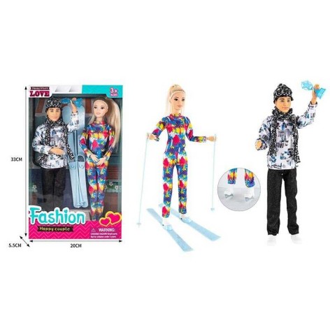 Набір ляльок висота 30 см, аксесуари, в кор. 