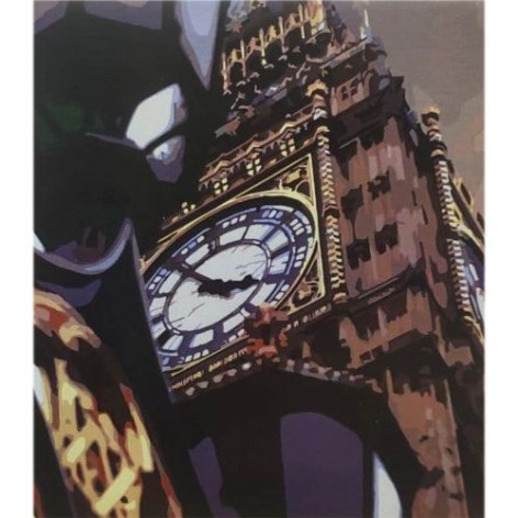 Картина за номерами "Вечірній Біг-Бен" ????