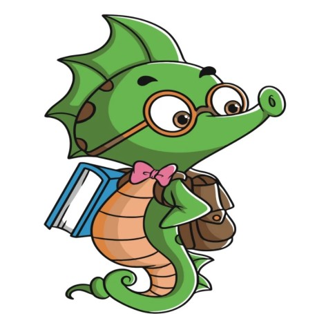 Набор для росписи по номерам Морской конек Strateg размером 30х30 см (ES075)