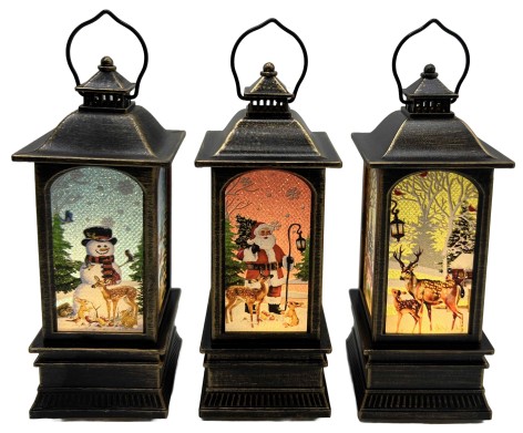 Ліхтар декор.новорічний світящ.LED 