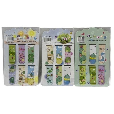 Закладка магнитная для книг 6штук 