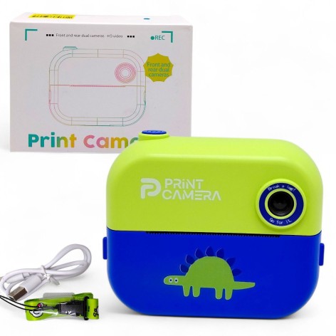 ФОТОАПАРАТ-ПРИНТЕР (БЛАКИТНИЙ)