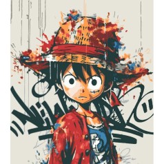 Картина за номерами аніме "Ван Піс" 40x50 см